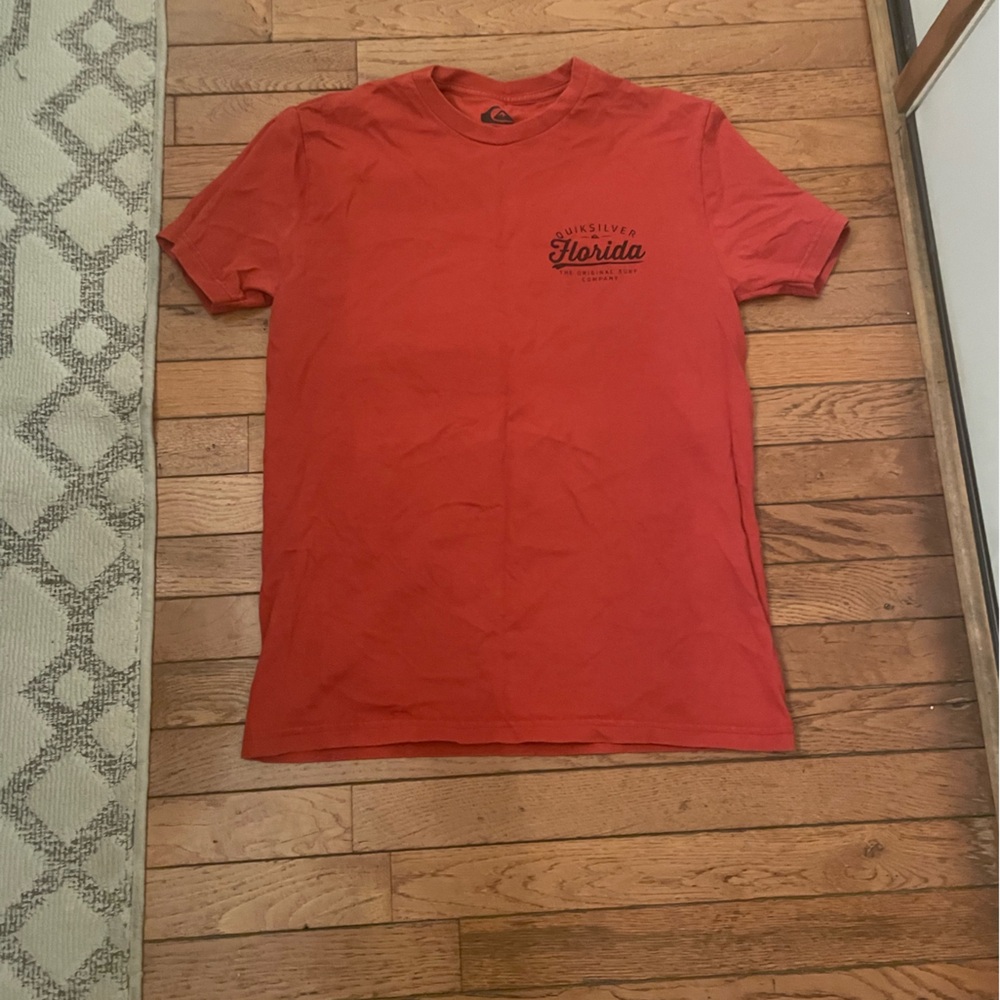 Quiksilver Florida Red Short Sleeve Tee